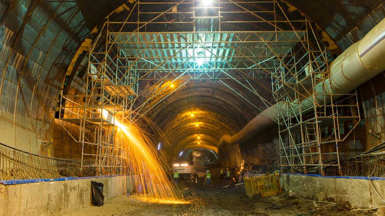 Geyve-Sapanca Yüksek Hızlı Tren Hattı T2 Tüneli İnşaatı İşleri Başladı