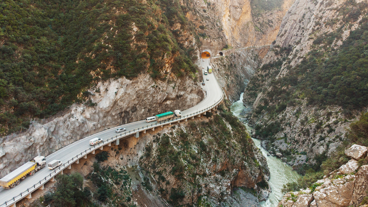 Kherrata RN09 Karayolu Düzenleme Projesi