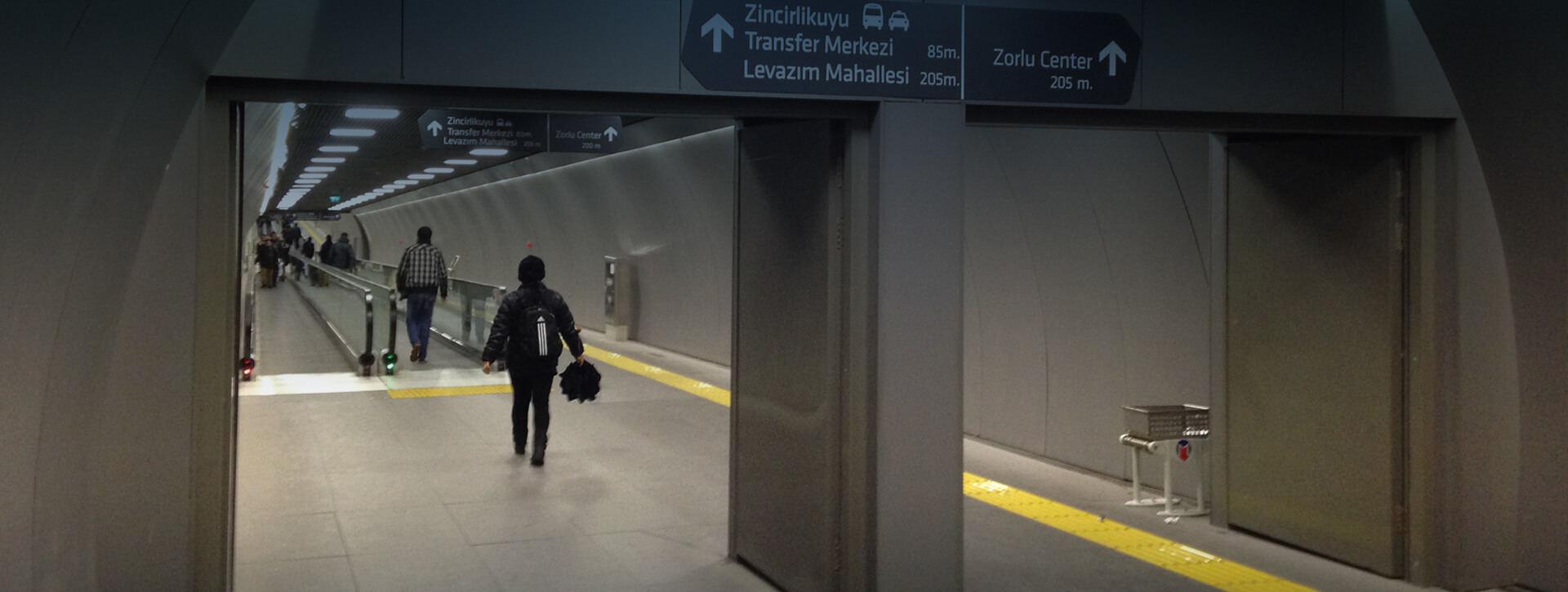 Zorlu Center Metro ve Metrobüs Yaya Bağlantı Tüneli Yapım İşi