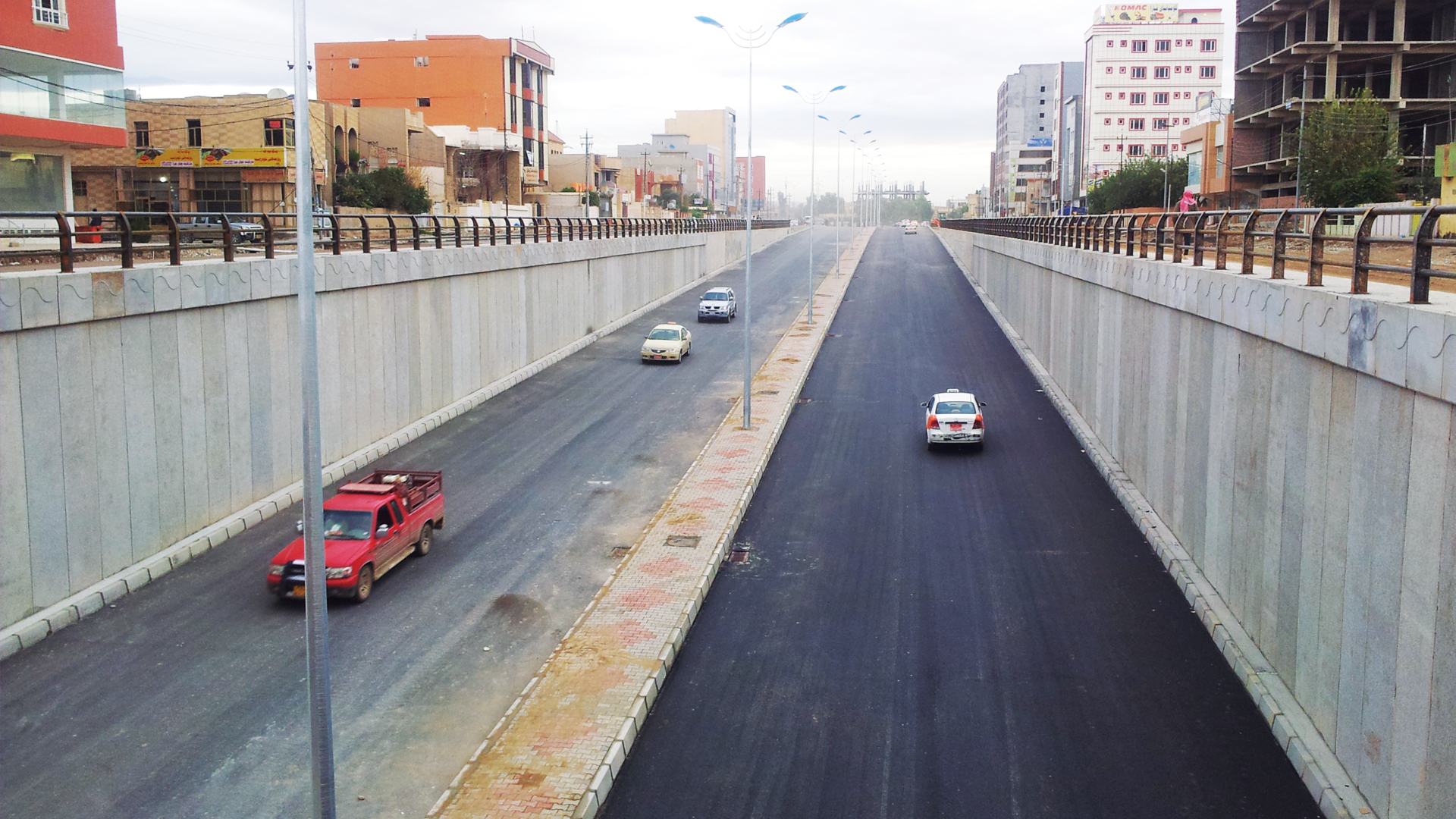 Erbil Cihan Kavşağı Alt Geçit ve Üst Geçit İnşaatı Projesi